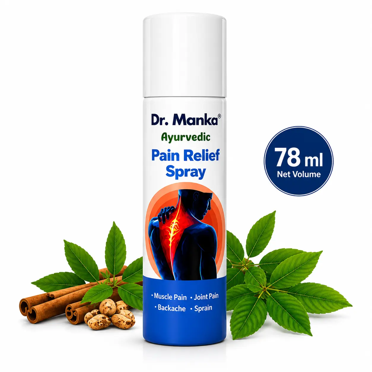 Dr Manka Ayurvedic Pain Relief Spray